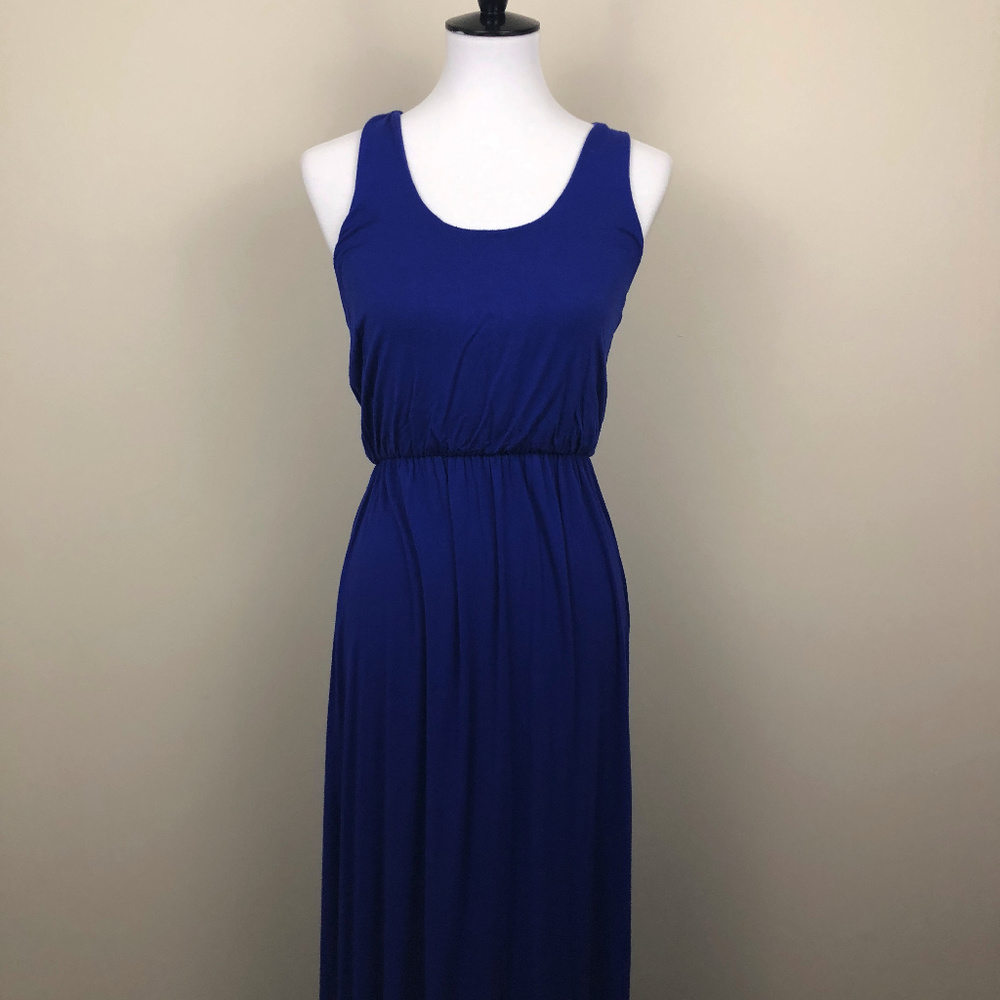 Blue Maxi Dress in Size Medium